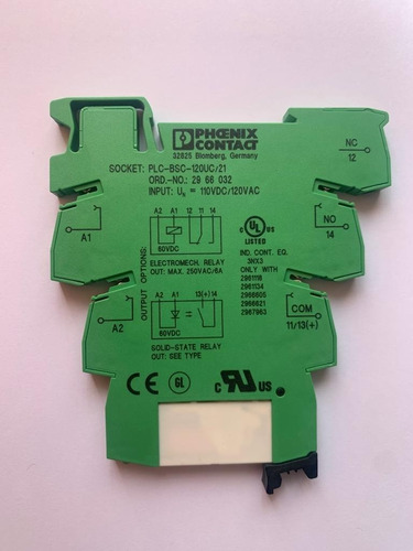 Mini Rele Phoenix Contact Plc-rsc-120uc/21  Codigo 2966197