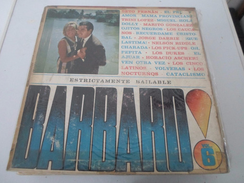 Los Pick Ups, Los Dukes (tanguito) - Barbaro Vol 6 Vinilo