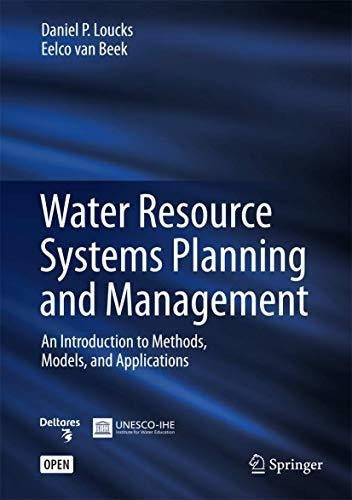 Book : Water Resource Systems Planning And Management An...