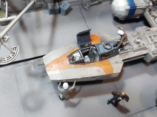 Y Wing Star Wars Nave Diorama 1/100 Maqueta Armada