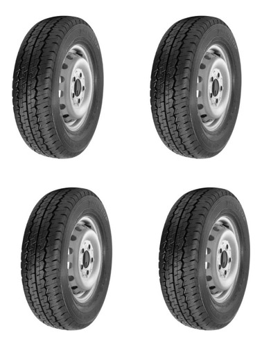 Kit 4 Pneus Dunlop Aro 15 195/70r15c Sp Lt30 104/102s