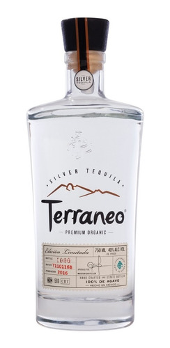 Tequila Terraneo Orgánico Premium 