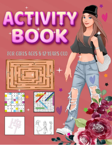 Libro: Activity Book For Girls Ages 8-12 Years Old: Fashion 