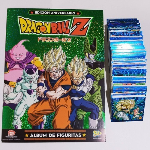 Album - Dragon Ball Z Aniversario + Figuritas A Pegar!