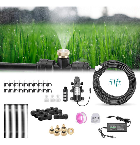 Kit Nebulizar Refrescar Ocio Niebla Jardin Bomba Agua Ext