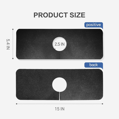 Protector Contra Salpicaduras De Fregadero Para Grifo De Fre