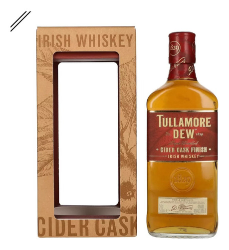 Whisky Tullamore Cider Cask Finish - 500ml- Go Whisky Baires