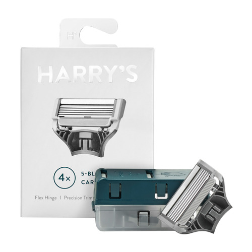 Pack De 4 Cartuchos Para Maquina De Afeitar Harry's