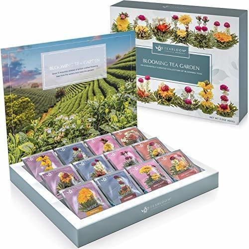 Caja De Tè Cofre De Té Floreciente Teabloom - Colección D