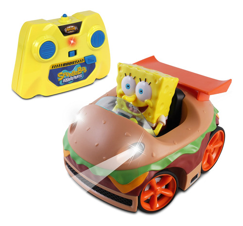 Nkok Krabby Patty Con Control Remoto Con Vehiculo De Bob Esp