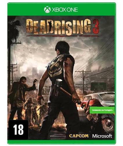 Dead Rising 3 Xbox One Lacrado Mídia Física Em Português