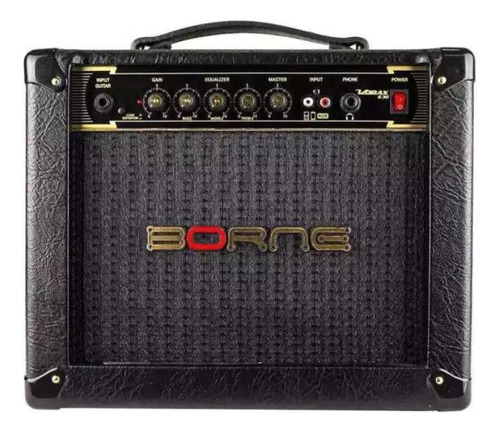 Amplificador Guitarra Borne Vorax 630 Bk 25w Cor Bege 110v/220v