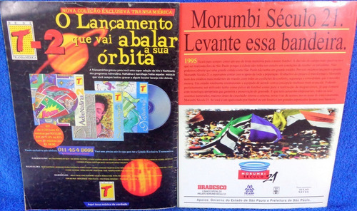 Revista Placar N° 1111, 1106. Ano 95/96 Tem 27 Posters Ler (Usado)