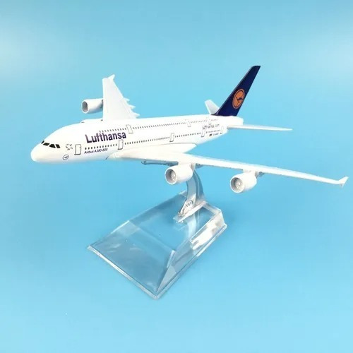 Imagen 3 de 7 de Airbus A380 Escala 1:500, Colores De Lufthansa