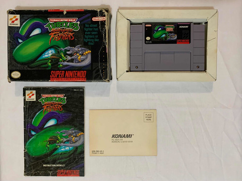 Teenage Mutant Ninja Turtles Tournament Fighters Snes