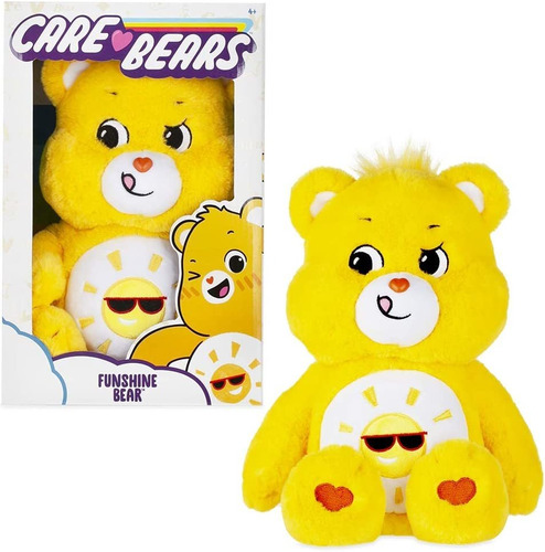 Peluche De Oso Care Bears Funshine, 14 Pulgadas