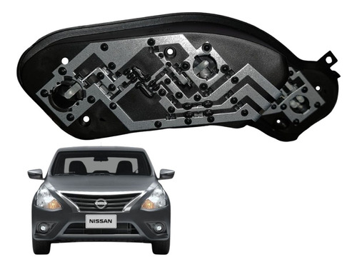 Porta Focos Calavera Derecha Versa 2019 Nissan