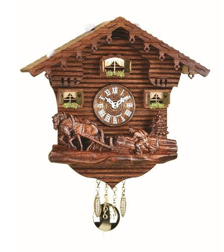 Kuckulino Black Forest Clock Swiss House Con Movimiento De C