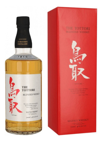 Whisky The Tottori 43% 700 Ml