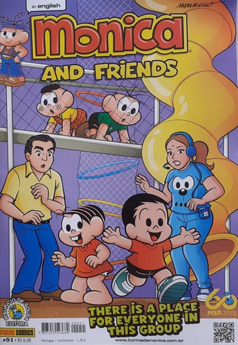 Imagem 2 de 10 de Oferta Mônica And Friends 10 Gibis Em Inglês Sem Repetições