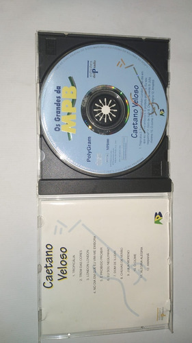 Cd Os Grandes Da Mpb - Caetano Veloso ( 18530 ) (Usado)