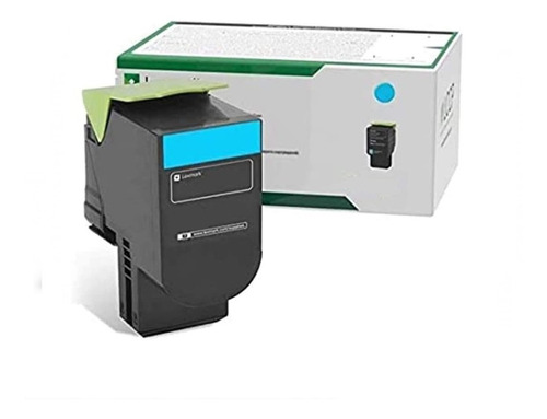 Toner Lexmark 78c4xc0 Laser Cian Alto Rendimiento 5,000p /vc