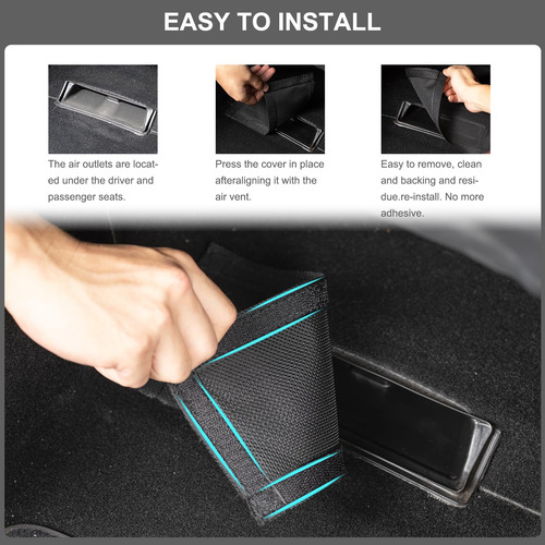 Cubierta De Ventilación Edulnke 2023 Para Tesla Model Y Mode