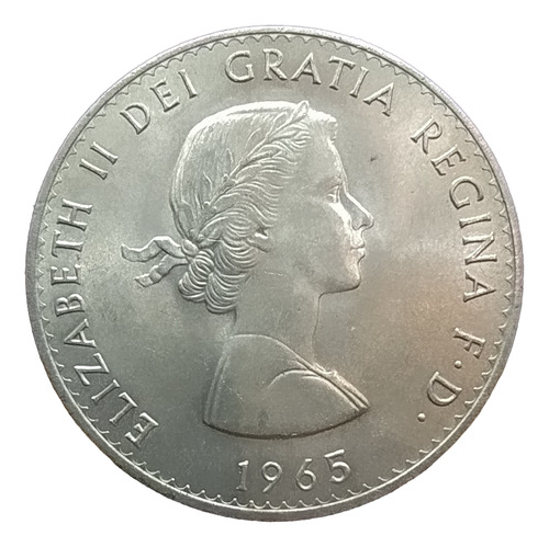 Corona Inglaterra 1965 Churchill National Provincial Bank