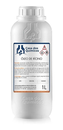 Óleo De Rícino - Vegetal 100% Puro - 2 Litros