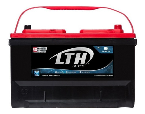 Bateria Lth Hi-tec Dodge Ram Wagon 2012 - H-65-850
