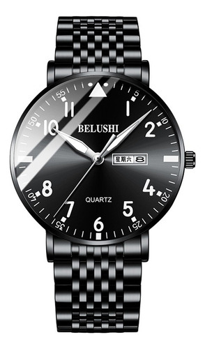 Reloj Belushi B-554 For Hombre, Reloj De Negocios De Cuarzo