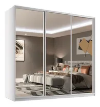 Comprar Guarda Roupa Casal Com Espelho 3 Portas Em Bp Belluno Rr