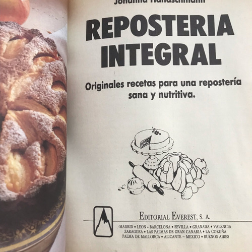 Repostería Integral Colección Cocina Fácil Everest (Usado)