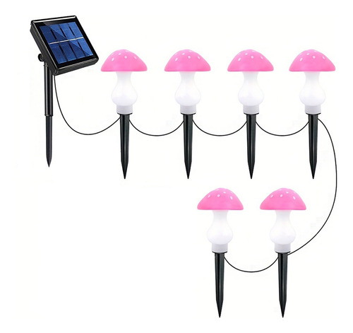 Mejoré Las Luces Solares Exteriores Para Jardín Mushrooms Ou