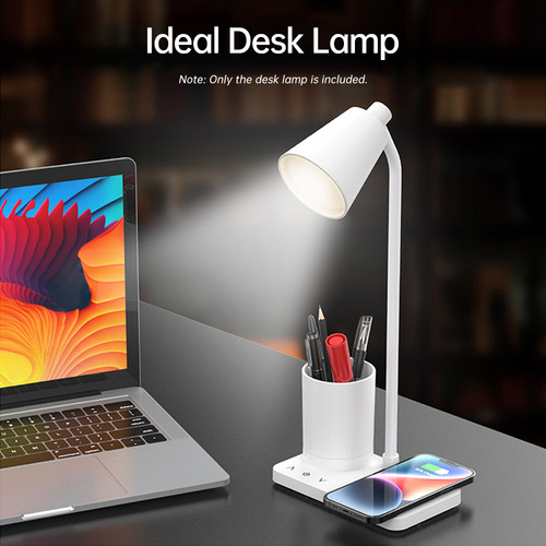 Lámpara De Escritorio Led Con Cargador Y Control Inalámbrico