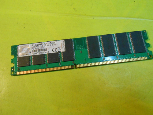 Memoria G-skill Ddr 400 1gb Pc-3200 F1-3200phu1-1gbnt