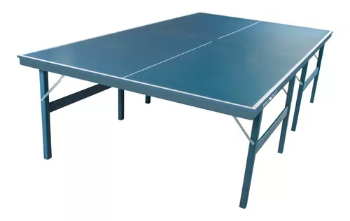 MESA DE TÊNIS DE MESA ( PING PONG ) COR VERMELHA DE 15MM DE MDF. CLOCKSPORT