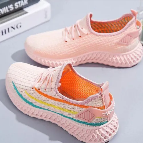 Zapatillas Mujer Talla 39 Transpirables Y Suaves Rosa Meses sin