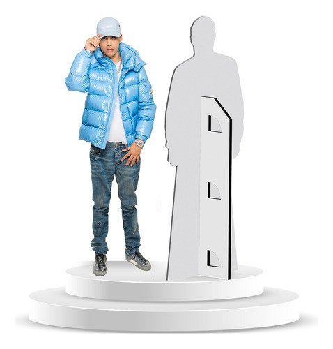 Figura De Coroplast De Cris Mj A Tamaño Real Para Evento