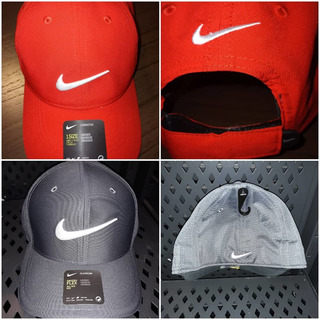 gorras nike y adidas