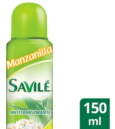 Desodorante Savilé Mujer Aerosol Manzanilla 150ml