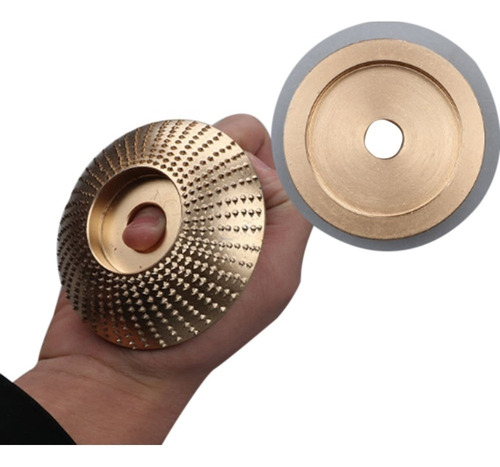 Carpintero Amoladora De Madera Disco Giratorio Disco Dorado