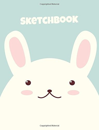 Sketchbook Rocky The Rabbit 120 Pages Of 85 X 11 Blank Paper