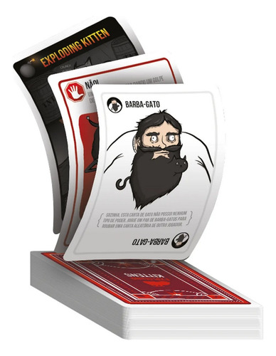 Jogo De Cartas Exploding Kittens: Para A Galera - Galápagos