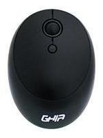 Mouse Inalambrico Gm600n Ghia Color Negro