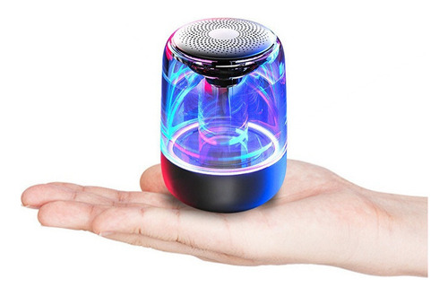 Bocina Bluetooth Inalámbrico C7 Con Luces De Colores Led2023