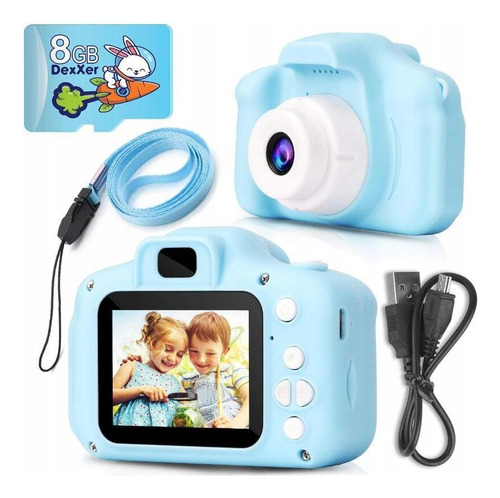 Cámara Digital Infantil + Tarjeta De 8gb