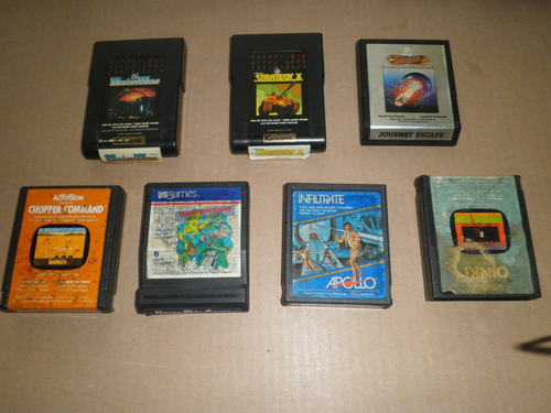 Lote De 19 Videojuegos Para Atari 2600 (Usado)