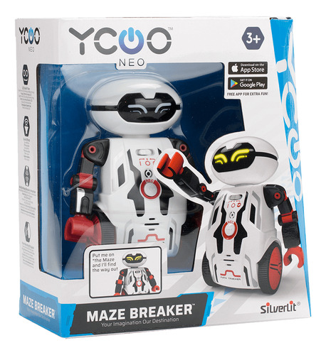 Robot Maze Breaker Silverlit Luz Y Sonido Repitesigue Lineas