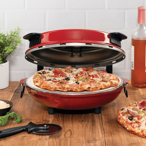 Horno De Pizza Kalorik - Piedra Alto Calor Ventana De Vidrio
